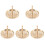 5Pcs Copper Incense Press Mold Cone Tool Diy 2