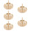 5Pcs Copper Incense Press Mold Cone Tool Diy 11