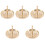 5Pcs Copper Incense Press Mold Cone Tool Diy 3