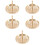5Pcs Copper Incense Press Mold Cone Tool Diy 7