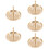 5Pcs Copper Incense Press Mold Cone Tool Diy 10