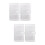 4 Pcs Multi-Functional Picture Album Post Book 10