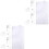 4 Pcs Acrylic T Shirt Ruler For Alignment And Measuring In Sewing 3