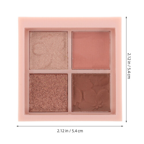 Matte Nude Gold Eyeshadow Palette Waterproof Blendable 1