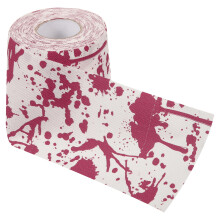 Rotes Toilettenpapier Kreativ Party Badrolle