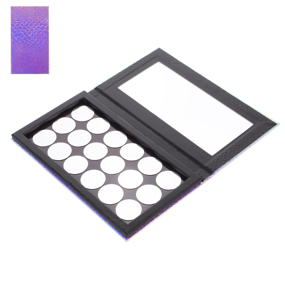 Solustre 5 Sets Portable Refillable Eyeshadow Box Makeup Case Organizer