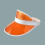 4 pieces unisex sun visor, transparent plastic sun visor 80s sun cap for golf-Yvan 3