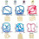 6 Pack Sandwich Cutters and Bread Crust Shape Remover Animals Shapes Cake Sandwich Bread Mold 2