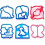 6 Pack Sandwich Cutters and Bread Crust Shape Remover Animals Shapes Cake Sandwich Bread Mold 1