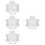 4 Sets Coffee Tea Cup Water Cup Teaware Set 9
