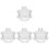 4 Sets Coffee Tea Cup Water Cup Teaware Set 4