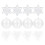 30 Pcs Bath Bomb Mold Christmas Decor Clear Plastic Balls Bauble 2