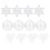 30 Pcs Bath Bomb Mold Christmas Decor Clear Plastic Balls Bauble 1