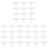 300 Pcs Plastic Cake Decorating Nails Flower Needle For Diy Cooking 2
