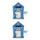 2Pcs Locking Wall Mounted Mailbox For Outdoor Household Use 8