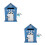 2Pcs Locking Wall Mounted Mailbox For Outdoor Household Use 7