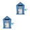 2Pcs Locking Wall Mounted Mailbox For Outdoor Household Use 9
