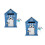 2Pcs Locking Wall Mounted Mailbox For Outdoor Household Use 5