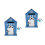 2Pcs Locking Wall Mounted Mailbox For Outdoor Household Use 6