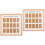 2Pcs School Years Picture Days Collage Frame Photo Display Holder 6