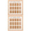 2Pcs School Years Picture Days Collage Frame Photo Display Holder 7