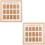 2Pcs School Years Picture Days Collage Frame Photo Display Holder 8