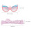 2Ensembles Lunettes Protectrices Enfants + Bandeau Et 10
