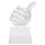 De Troféu Decorativo Com De Polegar 10