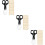 3Sets Sturdy Plastic Bee Keeper Clips Assorted Colors Bee Cage Set 11