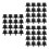 45 Pcs 13mm Screw On Football Shoe Studs Replacement 4