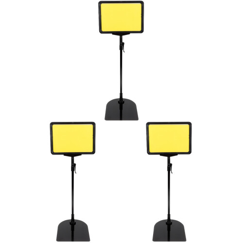 3Pcs Professional Sign Stand Multi-Function Price Tag Holder 1