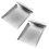 6Pcs Stainless Steel Food Scoops Multipurpose Kitchen Silver 11