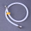 2Pièces Tuyau Eau Potable Flexible Renforcé PVC Camping 8