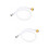 2Pièces Tuyau Eau Potable Flexible Renforcé PVC Camping 7
