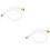 2Pièces Tuyau Eau Potable Flexible Renforcé PVC Camping 6