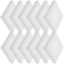 24 Pcs Mini Oil Painting Frames Square Blank Boards