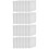 24 Pcs Mini Oil Painting Frames Square Blank Boards 7