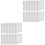 24 Pcs Mini Oil Painting Frames Square Blank Boards 5
