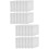 24 Pcs Mini Oil Painting Frames Square Blank Boards 9