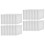 24 Pcs Mini Oil Painting Frames Square Blank Boards 6