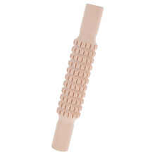 2Pcs Clay Roller Rod With Lattice Design For Ceramic Craft
