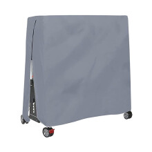 Table Tennis Table Cover 420D Waterproof Oxford Cloth, General Edition, 185x165x70 cm, Grey, Pocket and Zipper
