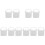 10 Pcs Mop Bucket Rubber Stopper Sealing Plug Outlet Accessory 4