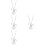 8 Pcs Easter Animal Rabbit Shape Alloy Necklace 9