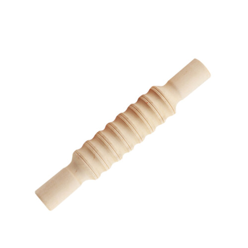 2Pcs Clay Roller Rod With Lattice Design For Ceramic Craft 2