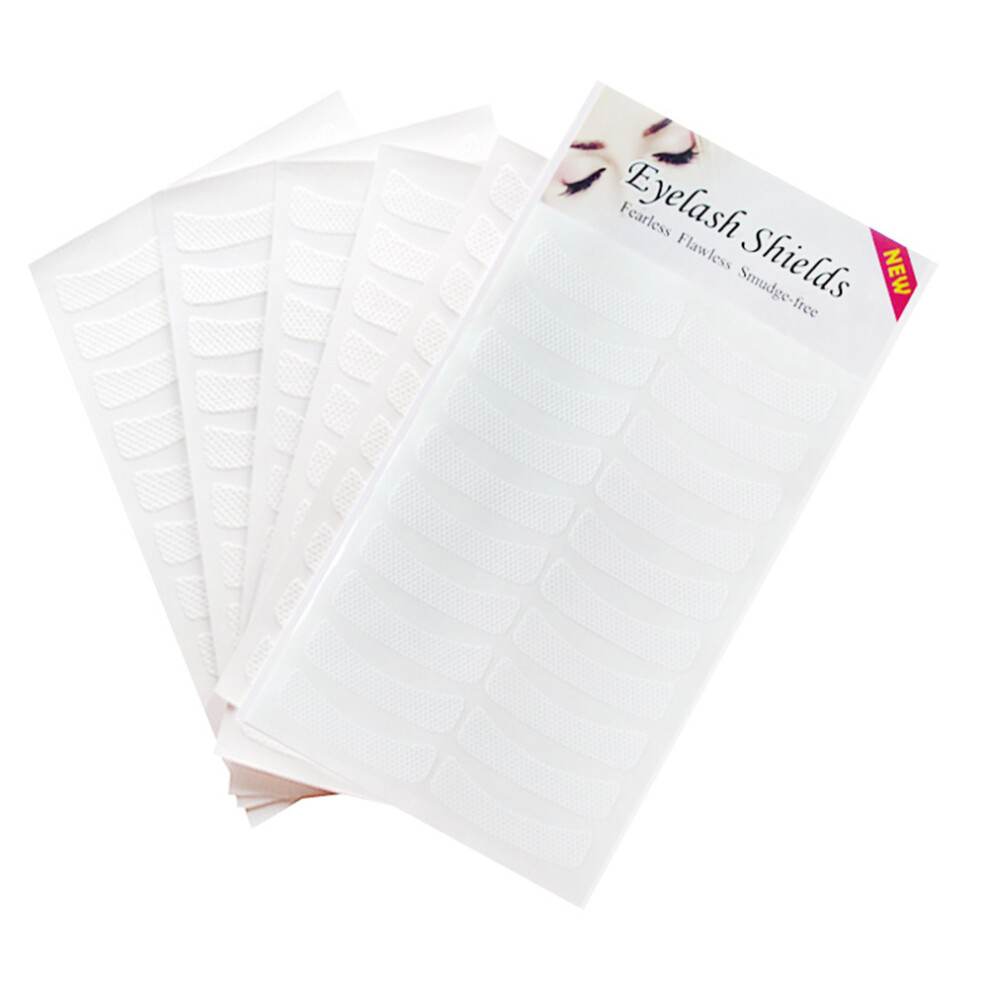 Artibetter Dark 6 Packs Auxiliary Graft Eyelash Stickers Isolated Pads