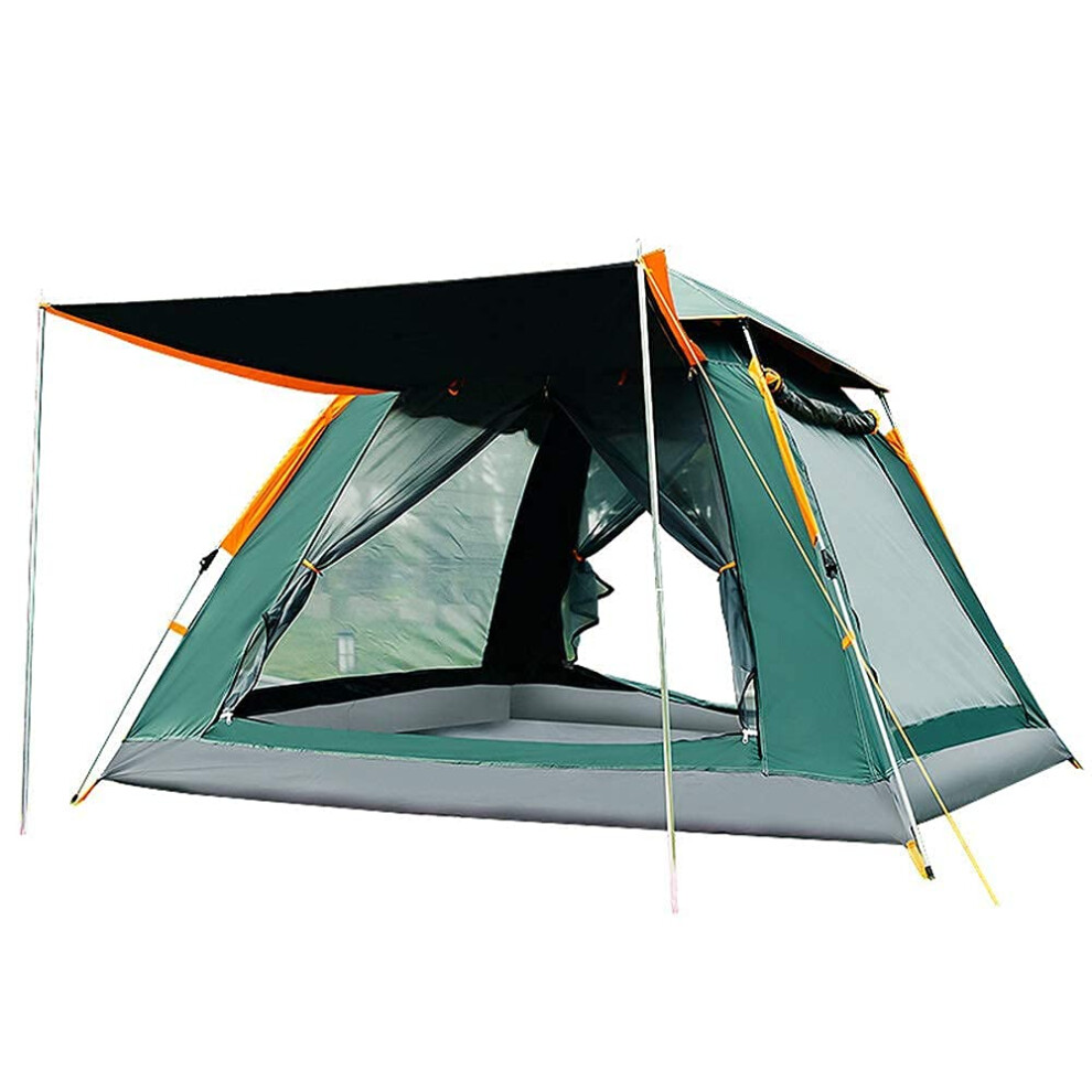 Camping Tent Pop-Up, Large Capacity For 3-8 People, Beach And Outdoor Camping, Rainproof Windproof UV Protection-image-OPC-PKXK2VV-NEW