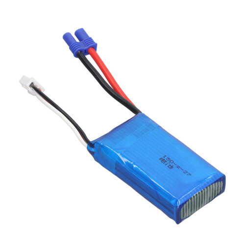 Lightweight 7.4V 850mAh 30C EC2 Battery for RC Boat Models 1