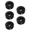5Pcs Plastic Cable Winder Reel For Camping Caravan Motorhome Black 10