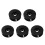 5Pcs Plastic Cable Winder Reel For Camping Caravan Motorhome Black 7